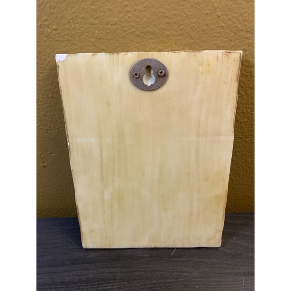 S Vassileva 3D Resin Hanging Wall Plaque Wine Bottle Grapes Bar Food 6" X 5" - Picture 4 of 6